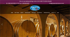 Desktop Screenshot of grapeandwinetours.com